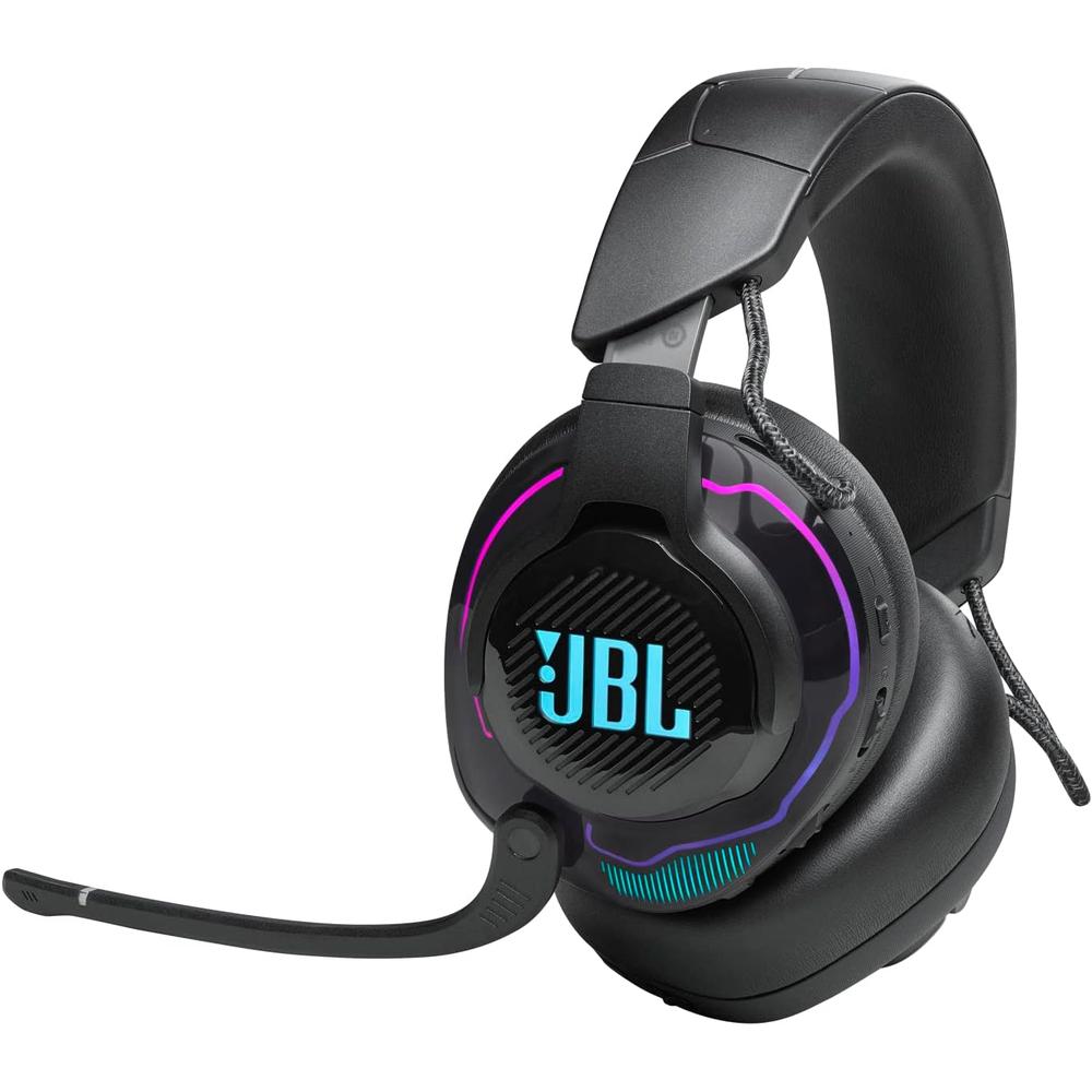 JBL QUANTUM 910 - AURICULARES INALÁMBRICOS PARA JUEGOS, COLOR NEGRO, GRANDE
