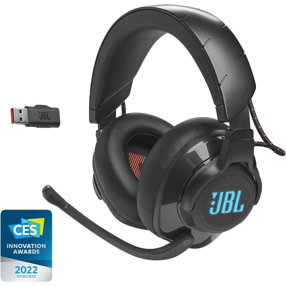 AUDÍFONOS GAMING INALÁMBRICOS QUANTUM 610 2.4 GHZ 40 H DE BATERÍA JBL | NEGRO