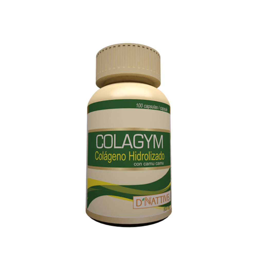 Colageno Hidrolizado Colagym Dnattive Capsulas 100x500 mg