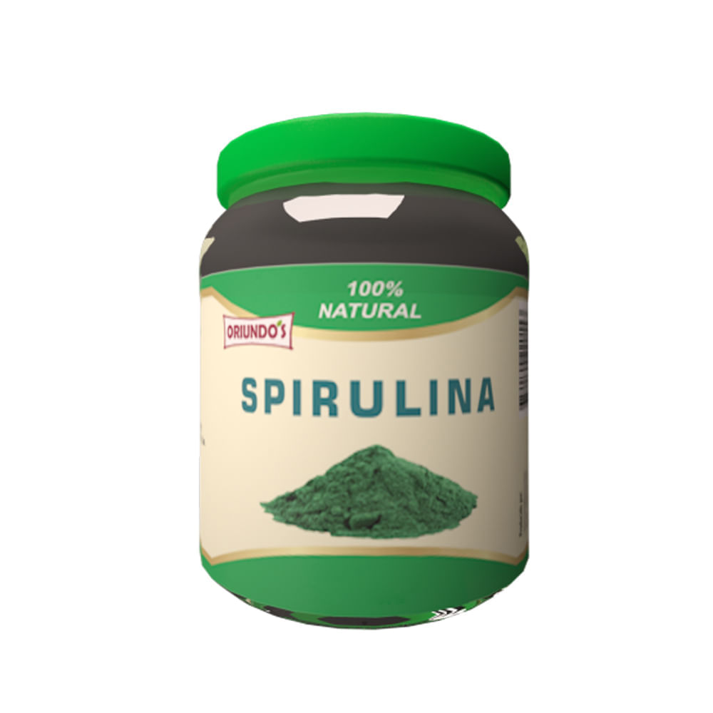 Spirulina Oriundos Capsulas Vegetales 120 Capsulas