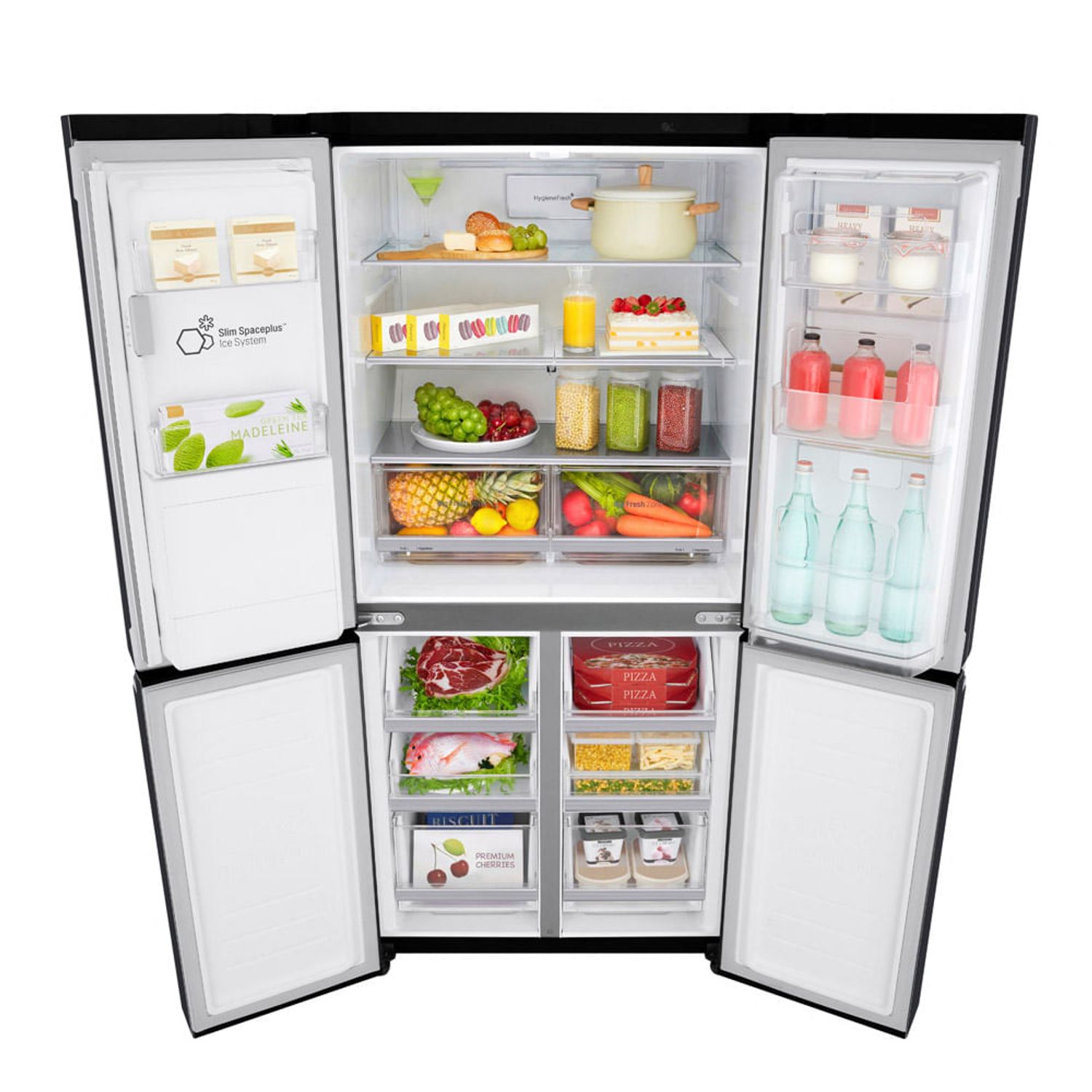 Refrigeradora French Door 426L LM57SDT Matte Black