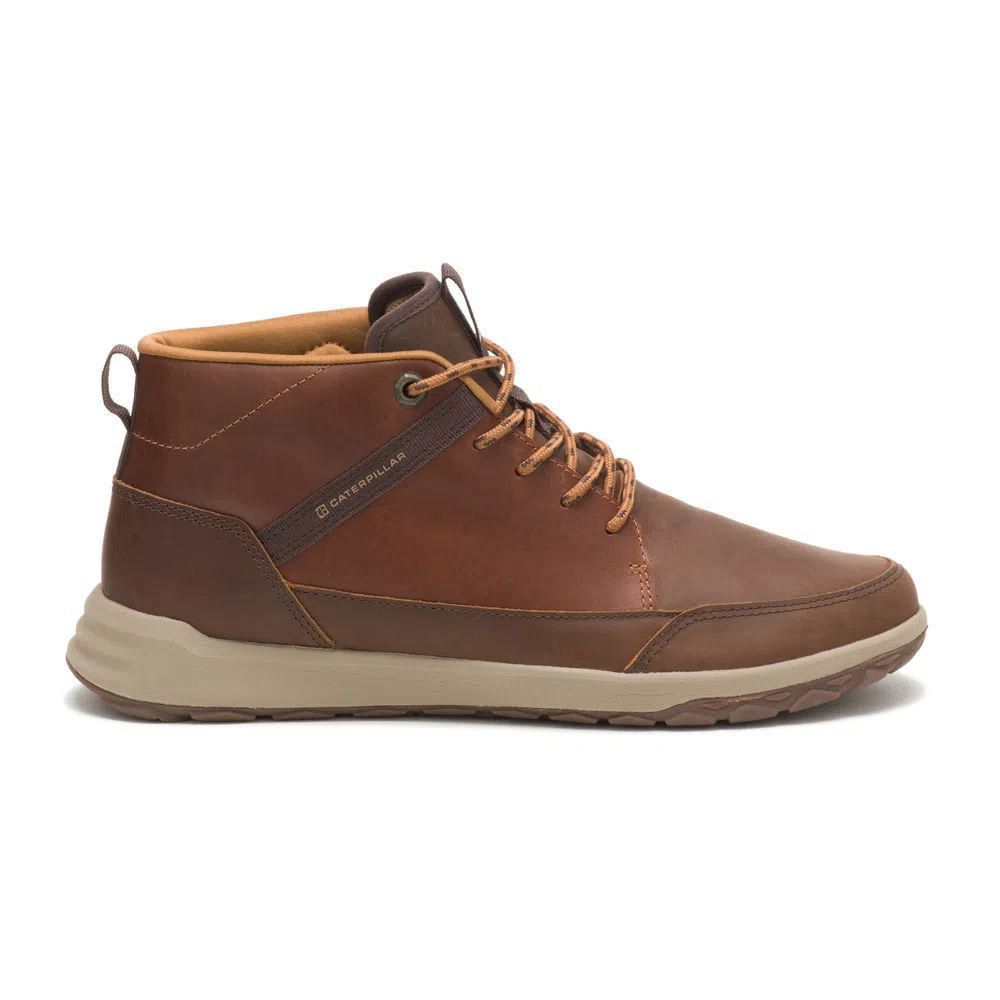 Zapatillas Urbanas Cat Hombre Quest Mid P110009 Marron Oechsle