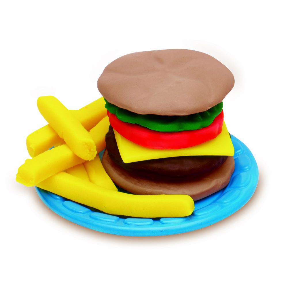 Masas y Plastilinas Play Doh Kitchen Creations Hamburguesa