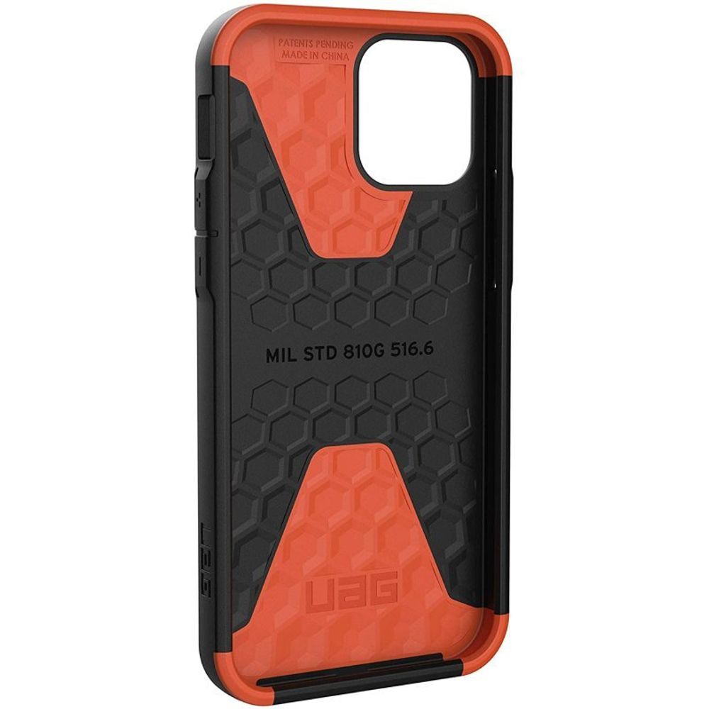 Case Protector Funda UAG Civilian para iPhone 12 & 12 Pro Negro