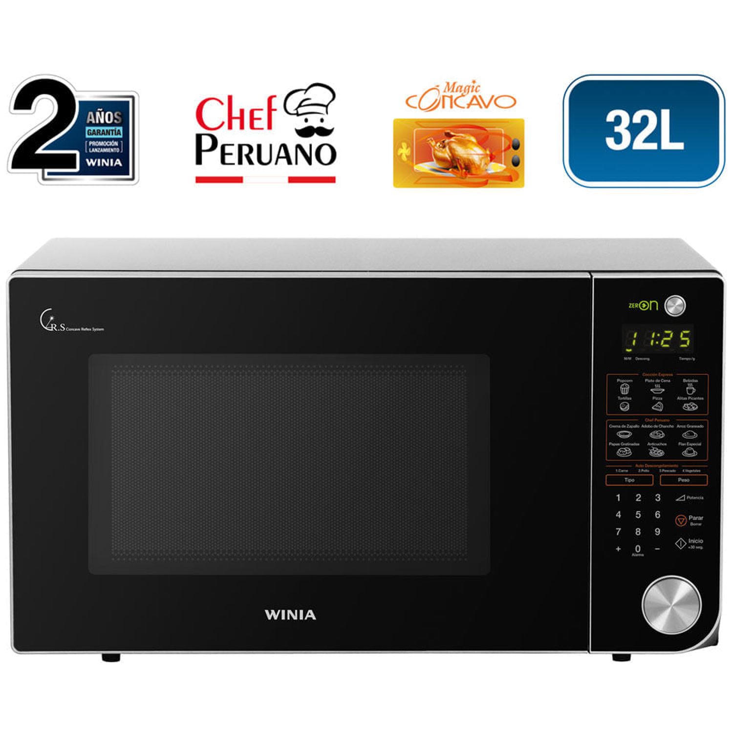 Horno de Microondas Winia 1.1 Pies KOR-1N4HR Rojo - Quien tiene el mejor  precio? - Nau