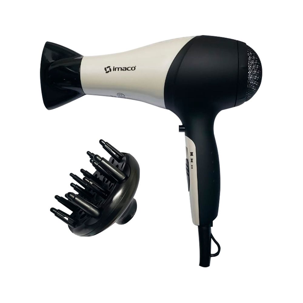 Secadora de Cabello Imaco HD1850 1800W Blanco