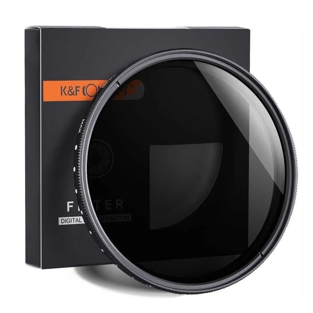 Filtro Nd Variable KyF Concept 52mm de 2-400 / 8 STOP