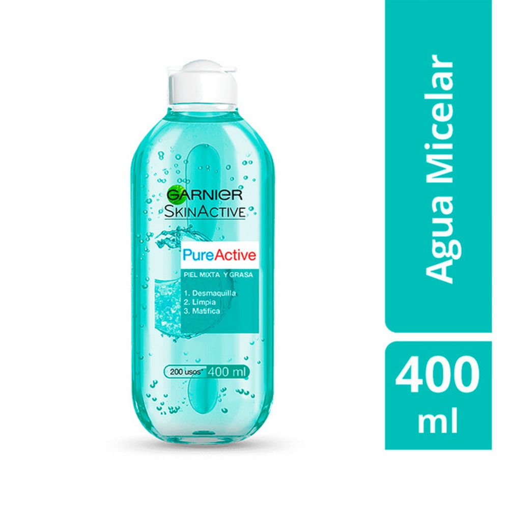 Comprar Agua Micelar Garnier Pure Active -400ml