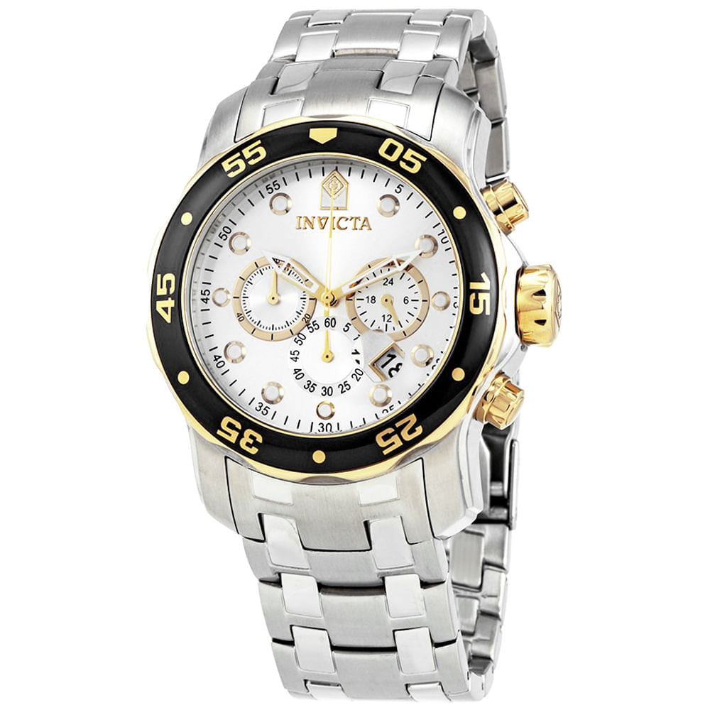 invicta reloj dorado