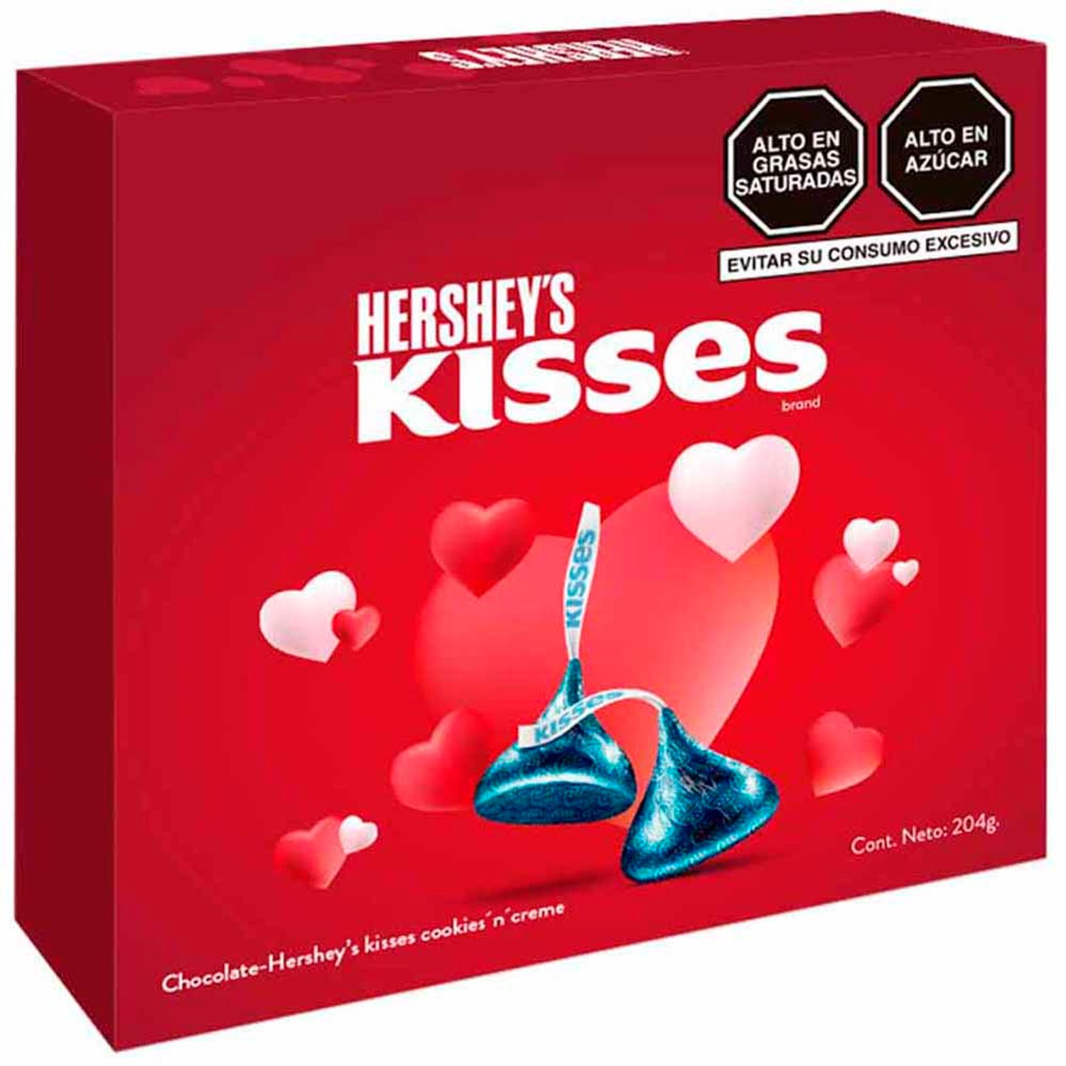 Pack Regalo Amor Sifrah Shop Peluche Osito 35cm Con Caja Hersheys Kisses Oechsle Oechsle