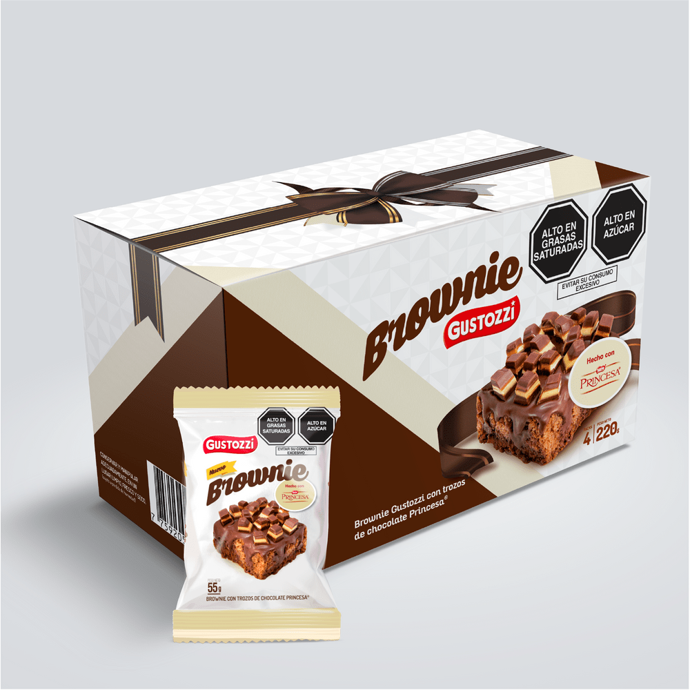 Brownie Four Pack Princesa x 220g | Oechsle - Oechsle