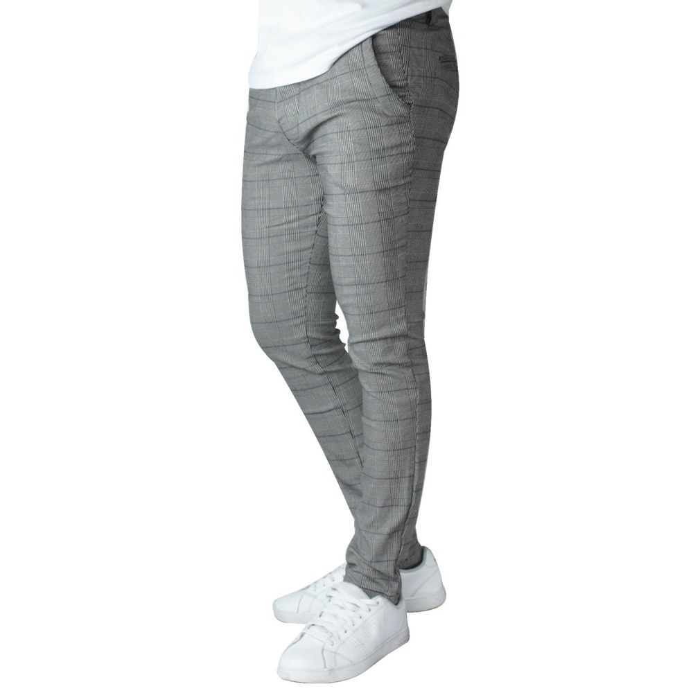 Pantalon Dexmen Principe de Gales Gris Talla M | Oechsle - Oechsle
