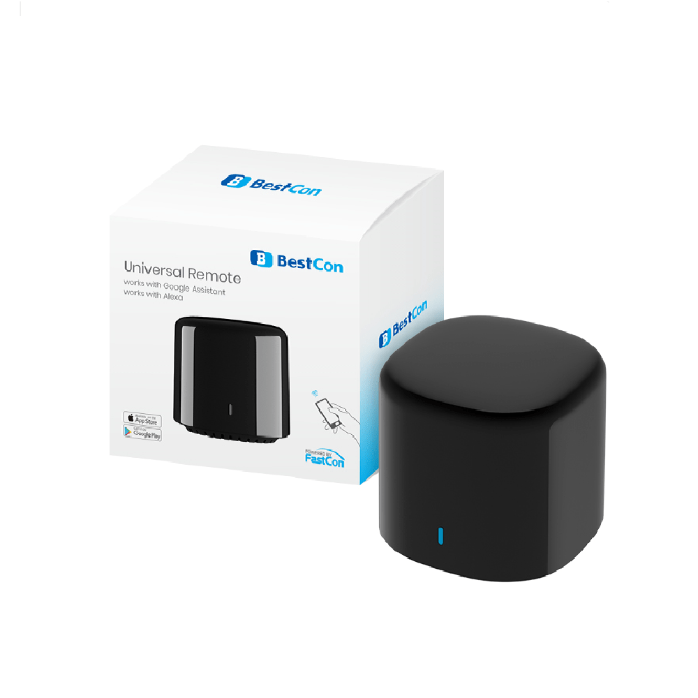 Control Remoto Inteligente Broadlink Mini WiFi IR Compatible con Alexa y Google