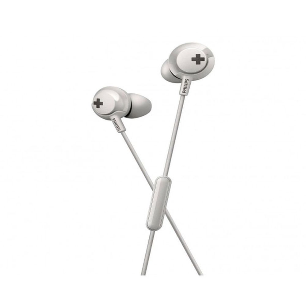 Audifono Philips In Ear SHE4305 con Microfono Blanco