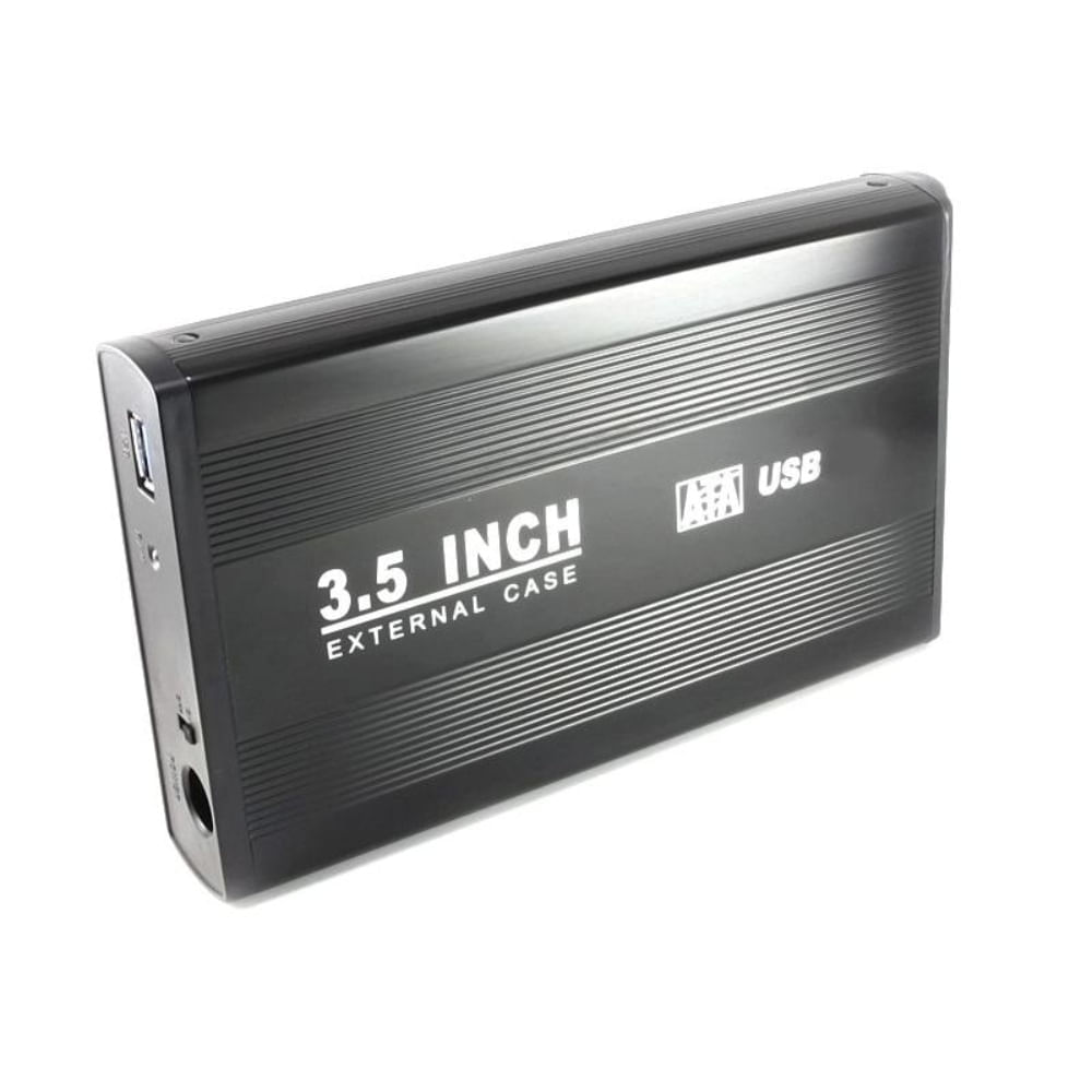 Case Duro Externo Sata USB 2.0 PC Negro | Oechsle Oechsle