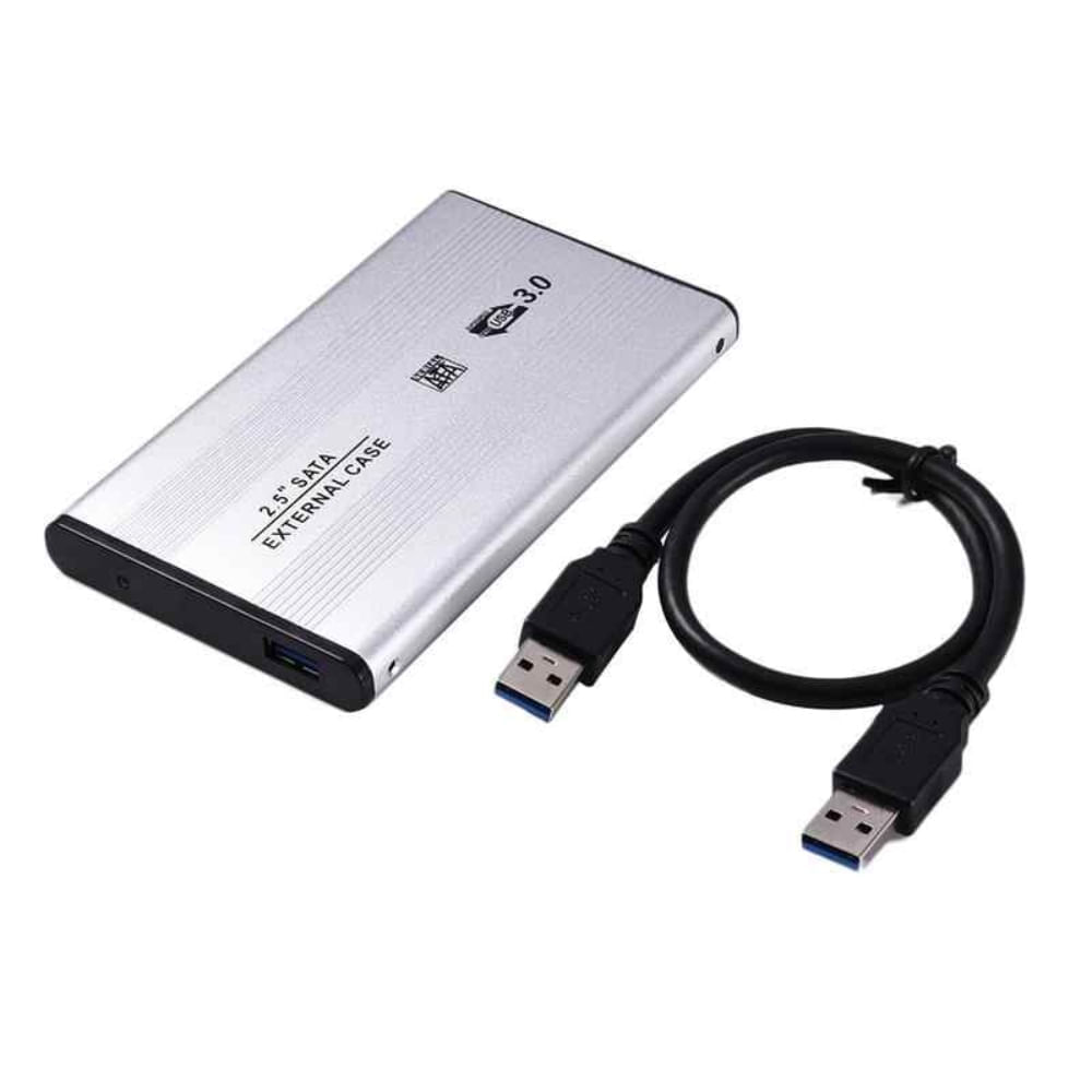 Case Disco Duro Externo Sata 2.5" USB Laptop PC Plata | Oechsle - Oechsle
