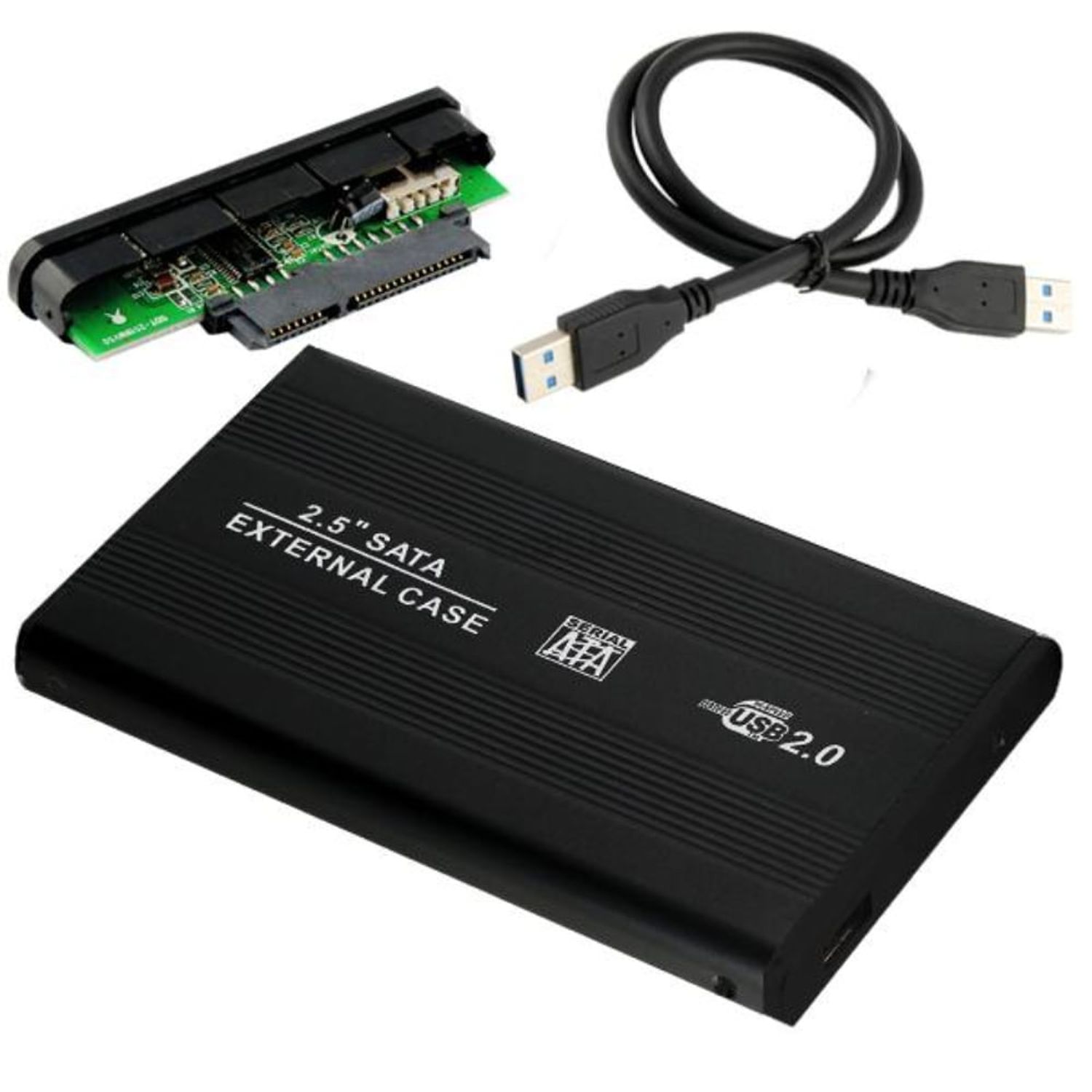 Case Disco Duro Externo Sata USB 2.0 Negro | Oechsle - Oechsle