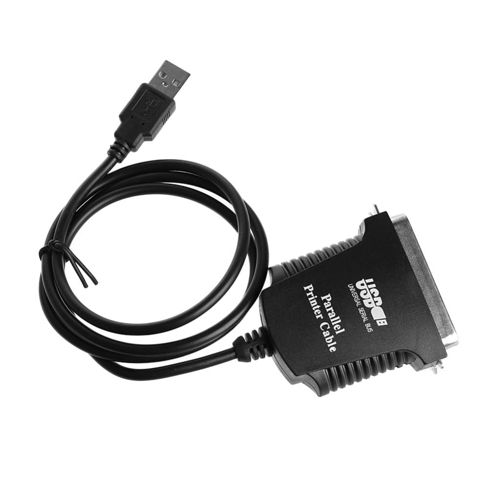 Cable de Impresora USB 2.0 a 36 Pines Paralelo 1284 Leee Ada Negro |  Oechsle - Oechsle