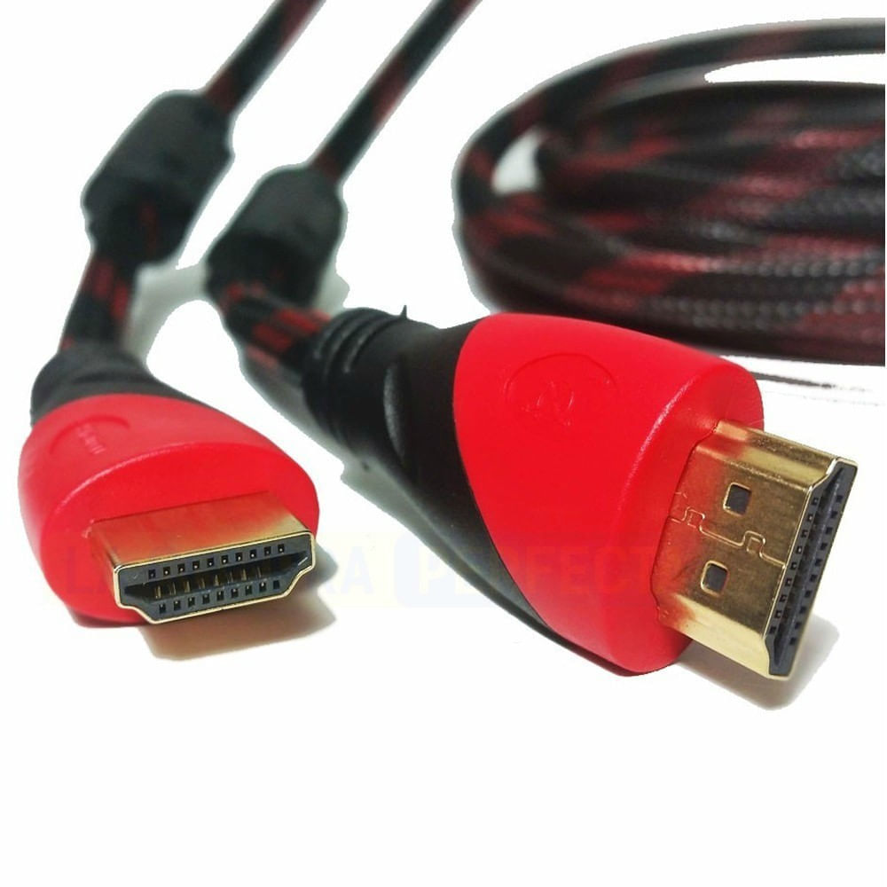 Cable HDMI a HDMI con Filtro 10 Metros Full HD 3D V1.4 1080P