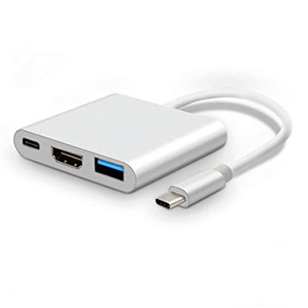 Adaptador 3 en 1 tipo C a USB HDMI Tipo C I Oechsle - Oechsle
