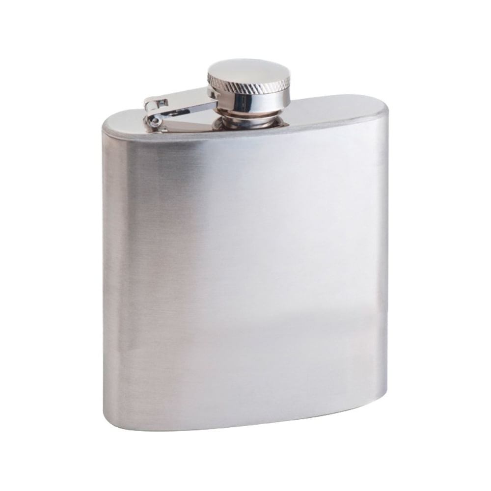 Licorera de Bolsillo 6 oz Acero Inoxidable