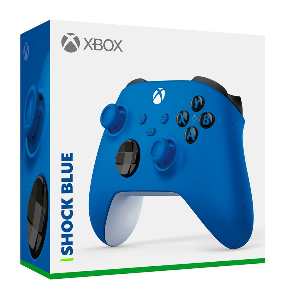 Mando de Xbox One Series X Compatible con Windows 10 Azul