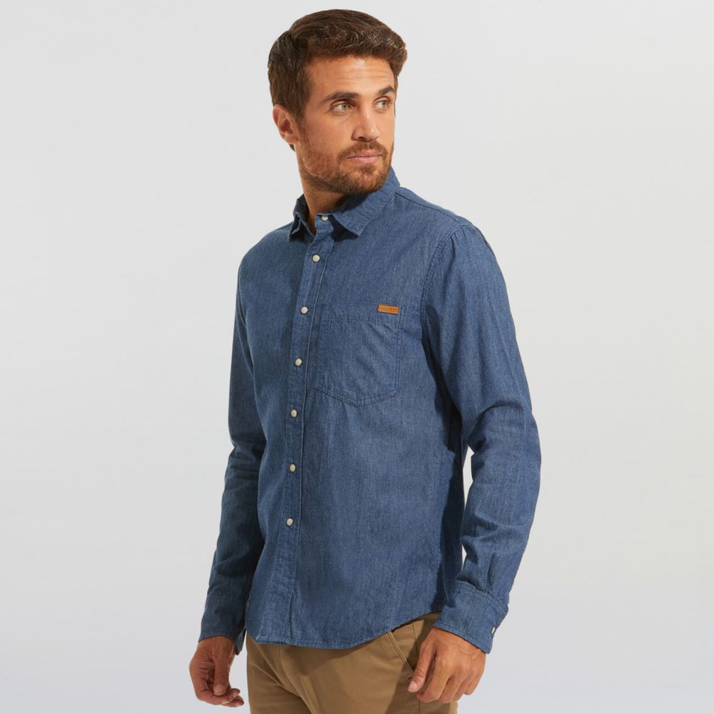 camisas con jeans hombres
