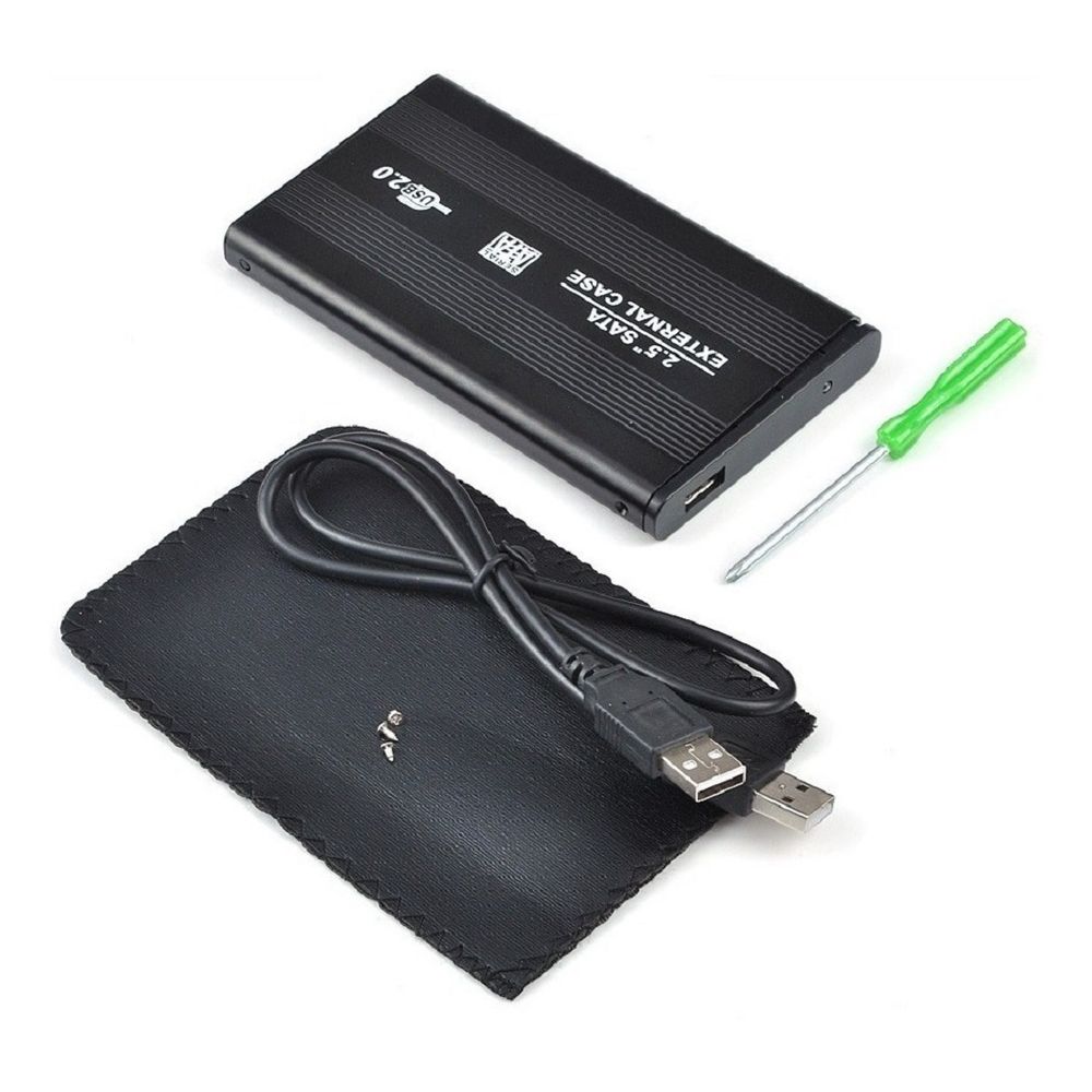 Case Disco Duro Externo Sata 2.5 Pulgadas USB 2.0 para Laptop
