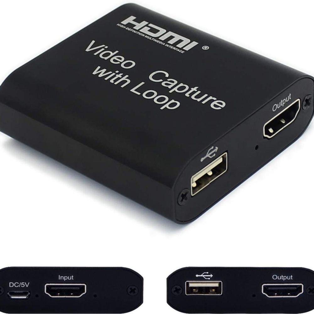 Capturadora Video Hdmi Usb 3.0 4k Multiplataforma + Cable HDMI I Oechsle -  Oechsle