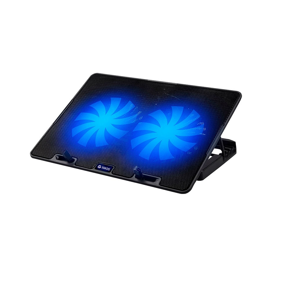 Cooler Teros TE7020N Compatibles con Notebook Maximo 15.6 Pulgadas 2 Fan 12 cm