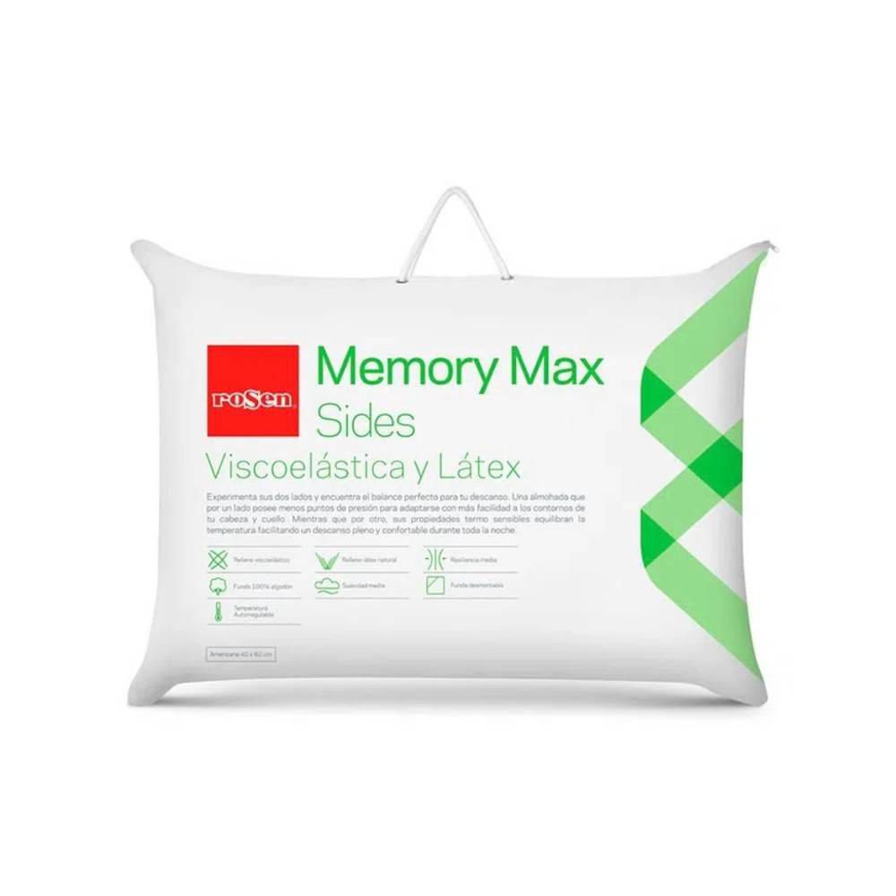 Almohada Memory Max Sides 40 x 62 cm Oechsle Oechsle