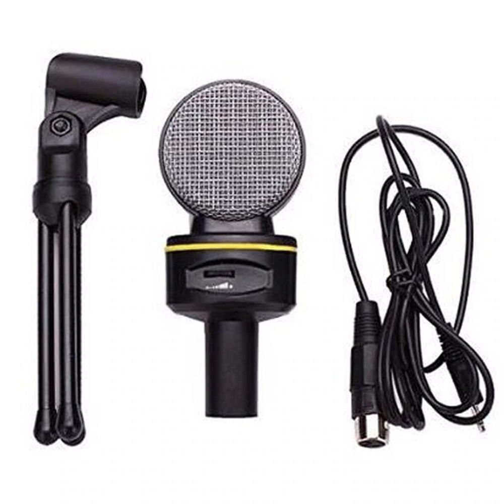 Micrófono Condensador Andowl Profesional con Tripode 3.5mm - Promart