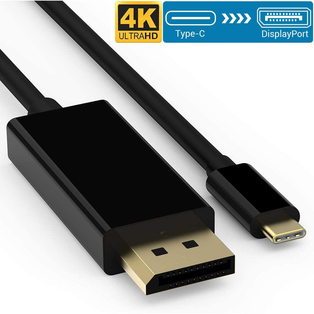 CABLE ADAPTADOR USB 3.1 TIPO C MACHO A DISPLAYPORT DP Y HDMI