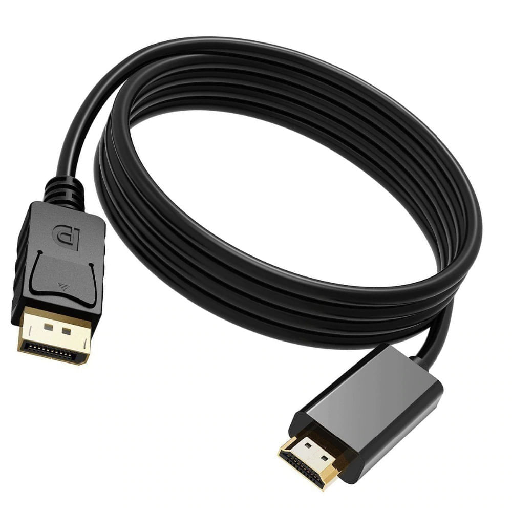 Cable Displayport a HDMI DP a HDMI Macho 1.5 Metros PVC