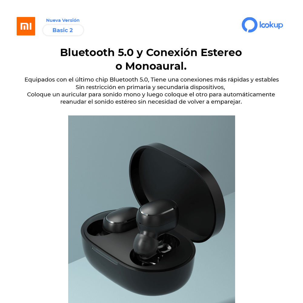 Audifonos Bluetooth Xiaomi Mi True Wireless Earbuds Basic 2 | Oechsle -  Oechsle