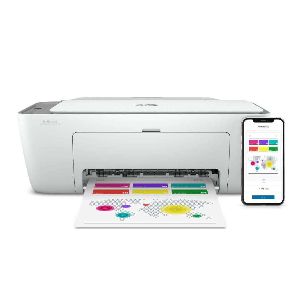 Multifuncional HP DeskJet Ink Advantage 2775 | Oechsle.pe - Oechsle