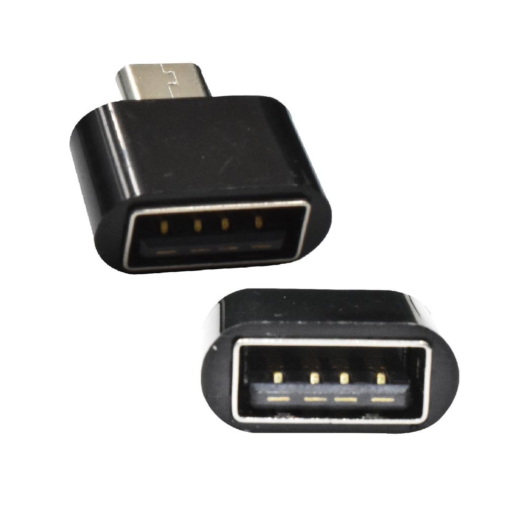 Adaptador OTG StoneGo USB Tipo A Hembra a Micro USB y Tipo C Macho Dos en  uno I Oechsle - Oechsle