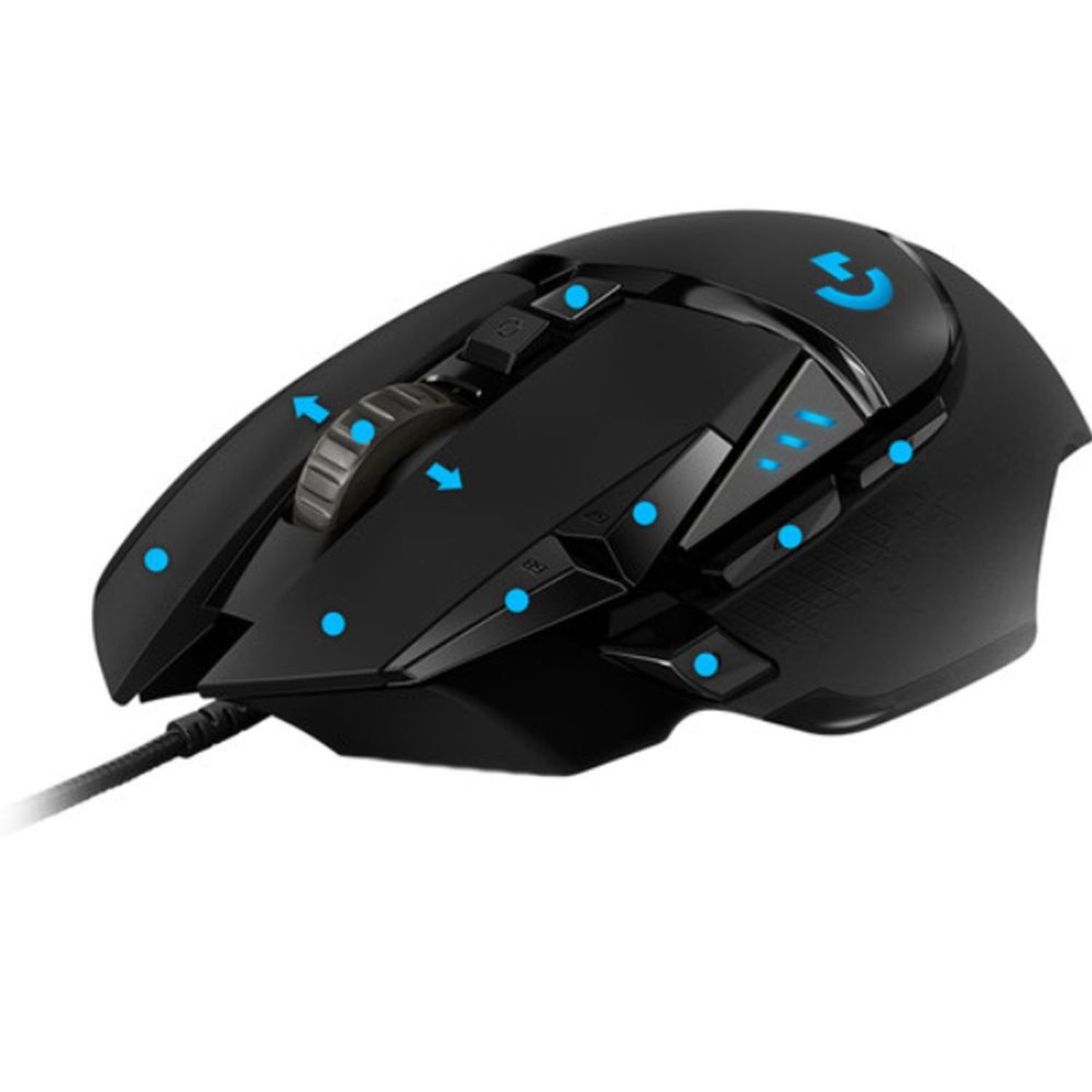 Mouse Gamer Logitech G502 HERO Black - Promart