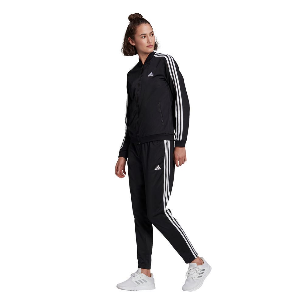 Buzo Adidas Mujer 3S Tr Ts Negro | Oechsle.pe - Oechsle