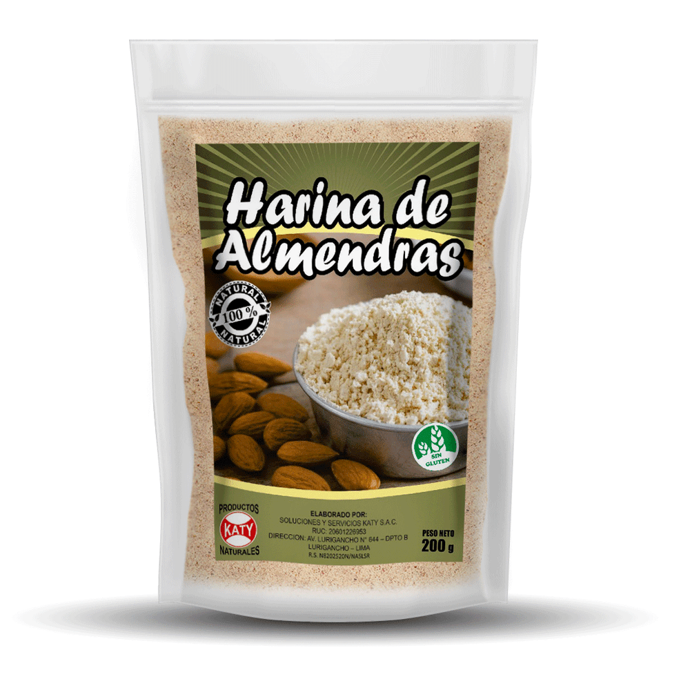 Harina de Almendras KATY Doypack 200 g