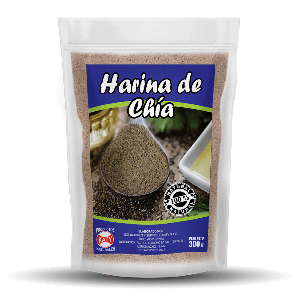 Harina de Chia KATY Doypack 300 g