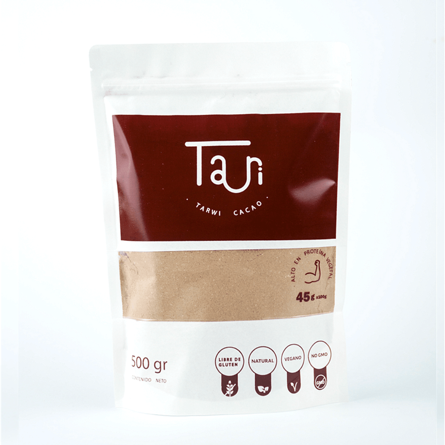 Tarwi Con Cacao En Polvo Tauri Fuente De Proteina Vegetal 500gr ...