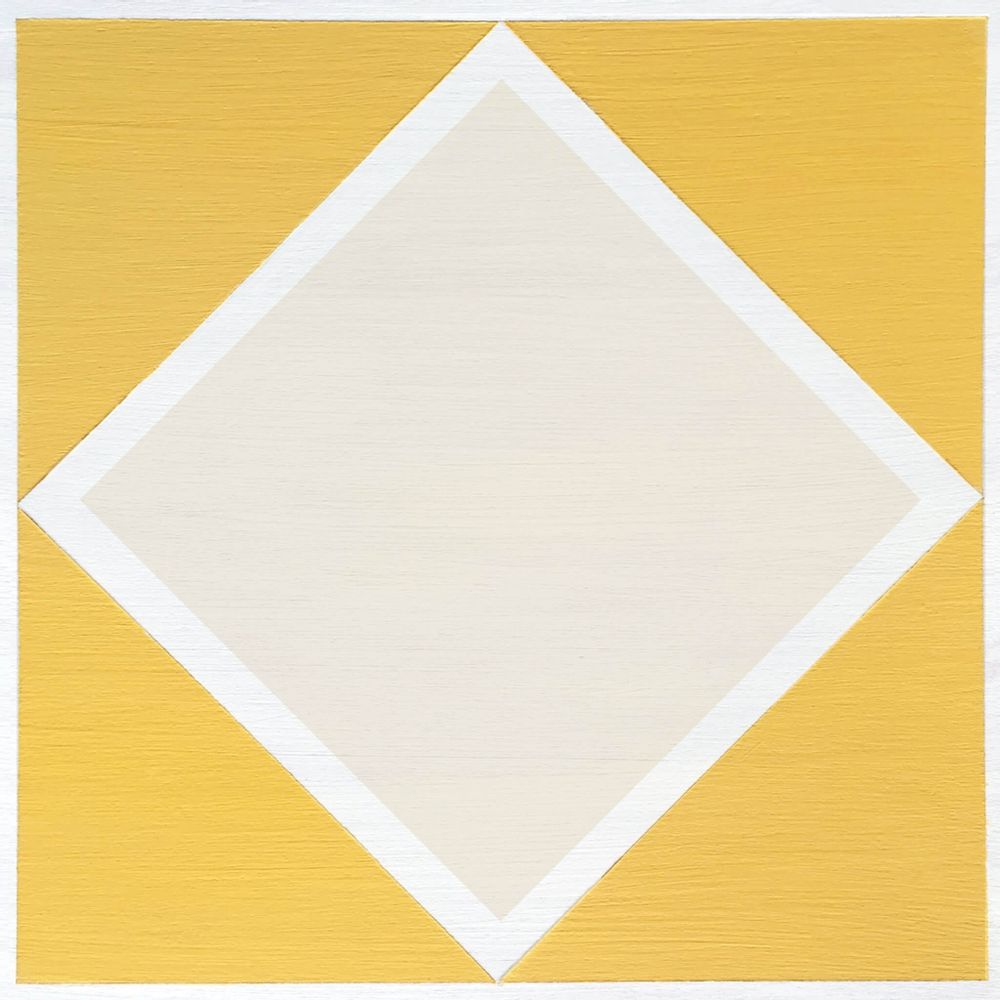 Laminas decorativas para piso/pared Yellow Diamond x6u