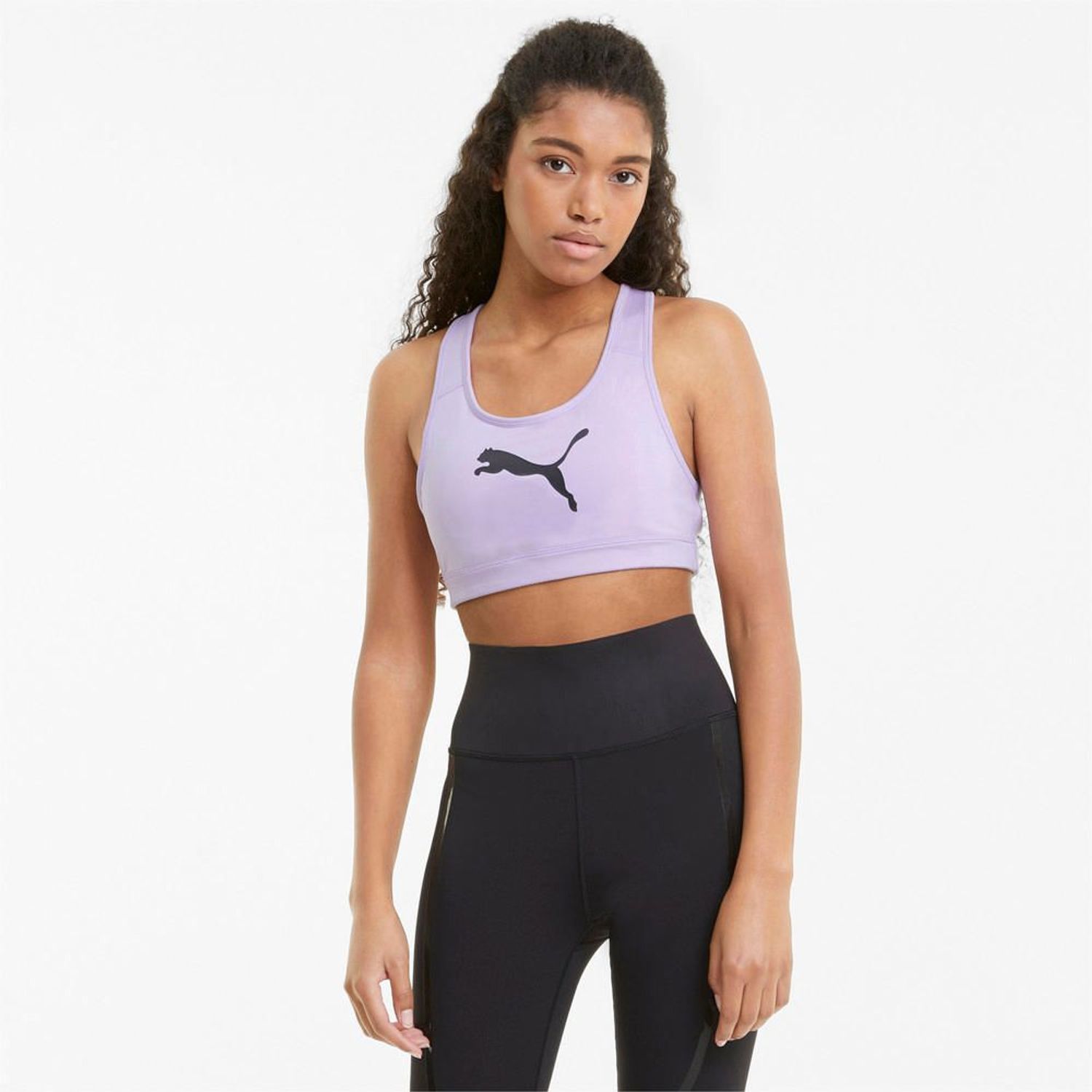 Top Deportivo Puma Mujer 520304 16 Mid Impact 4Keeps Bra Lila | Oechsle.pe  - Oechsle
