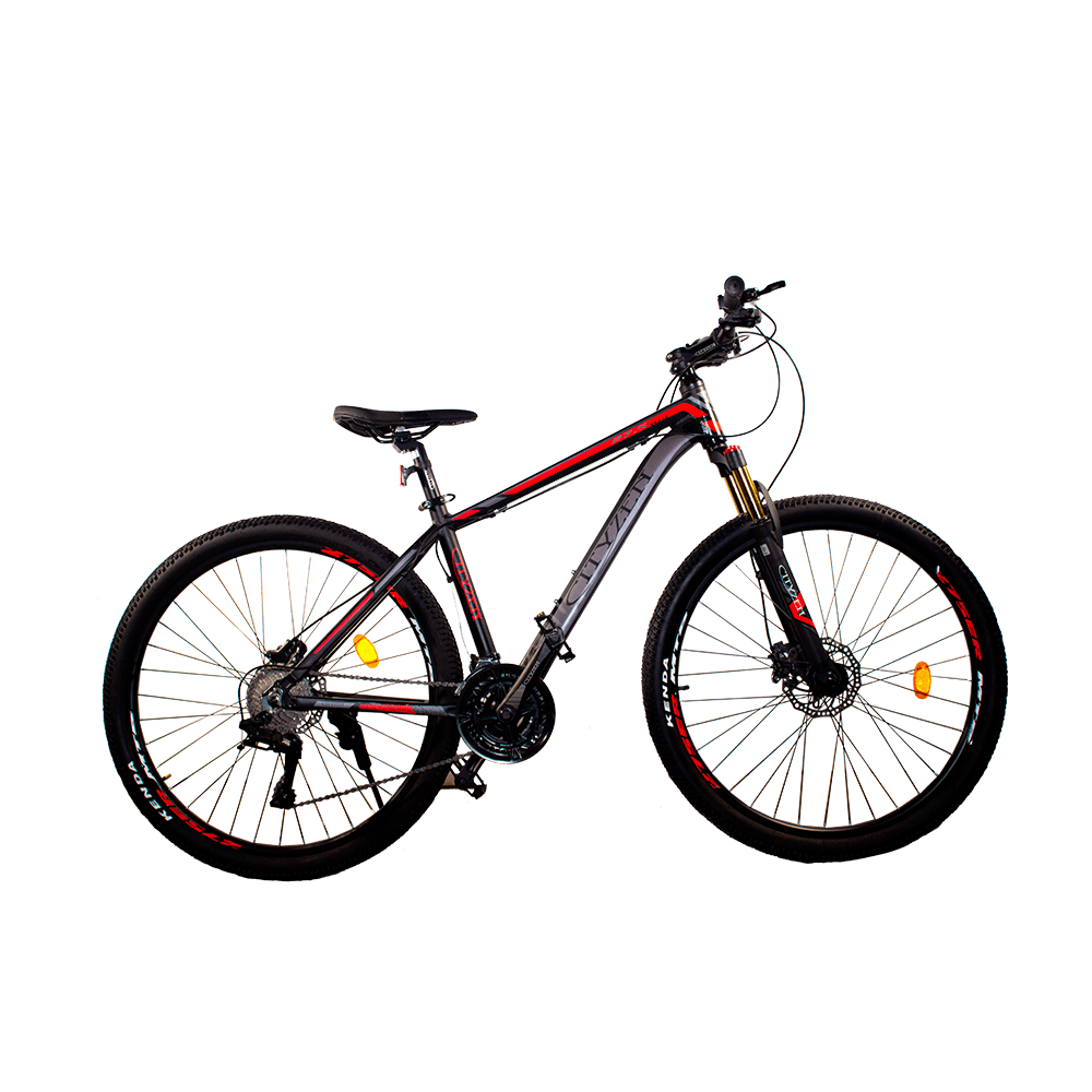 Bicicleta City Cobra 27.5 Kenda Negro con Rojo | Oechsle - Oechsle