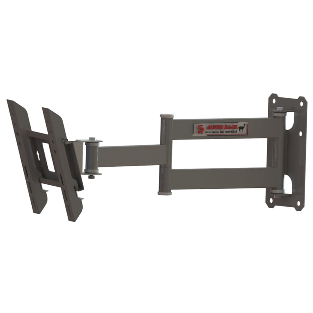 Brazo soporte rack giratorio doble para monitor computadora north bayou  h180 NB NORTH BAYOU