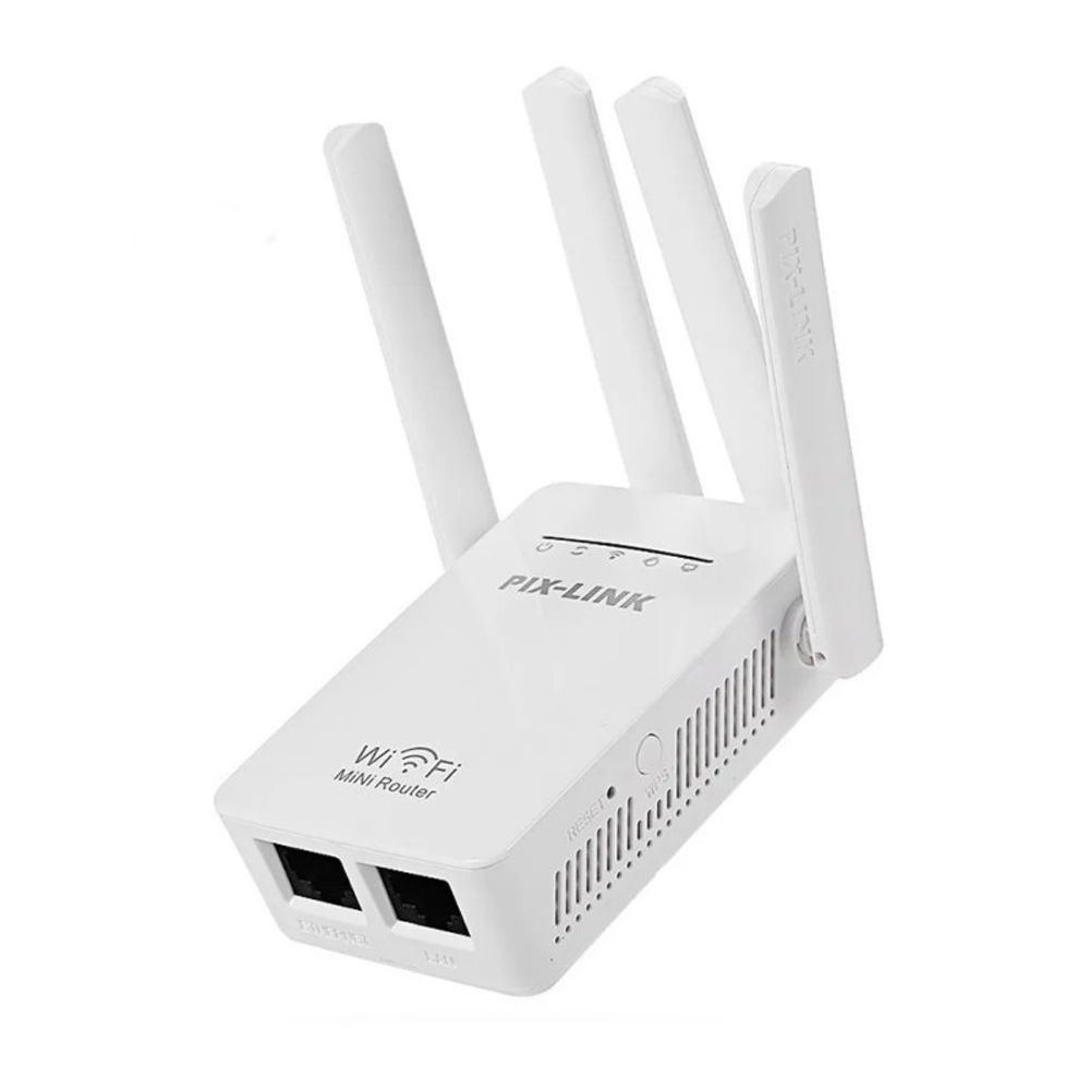Router WIFI 300mbps Repetidor de Senal Extender 4 Antenas