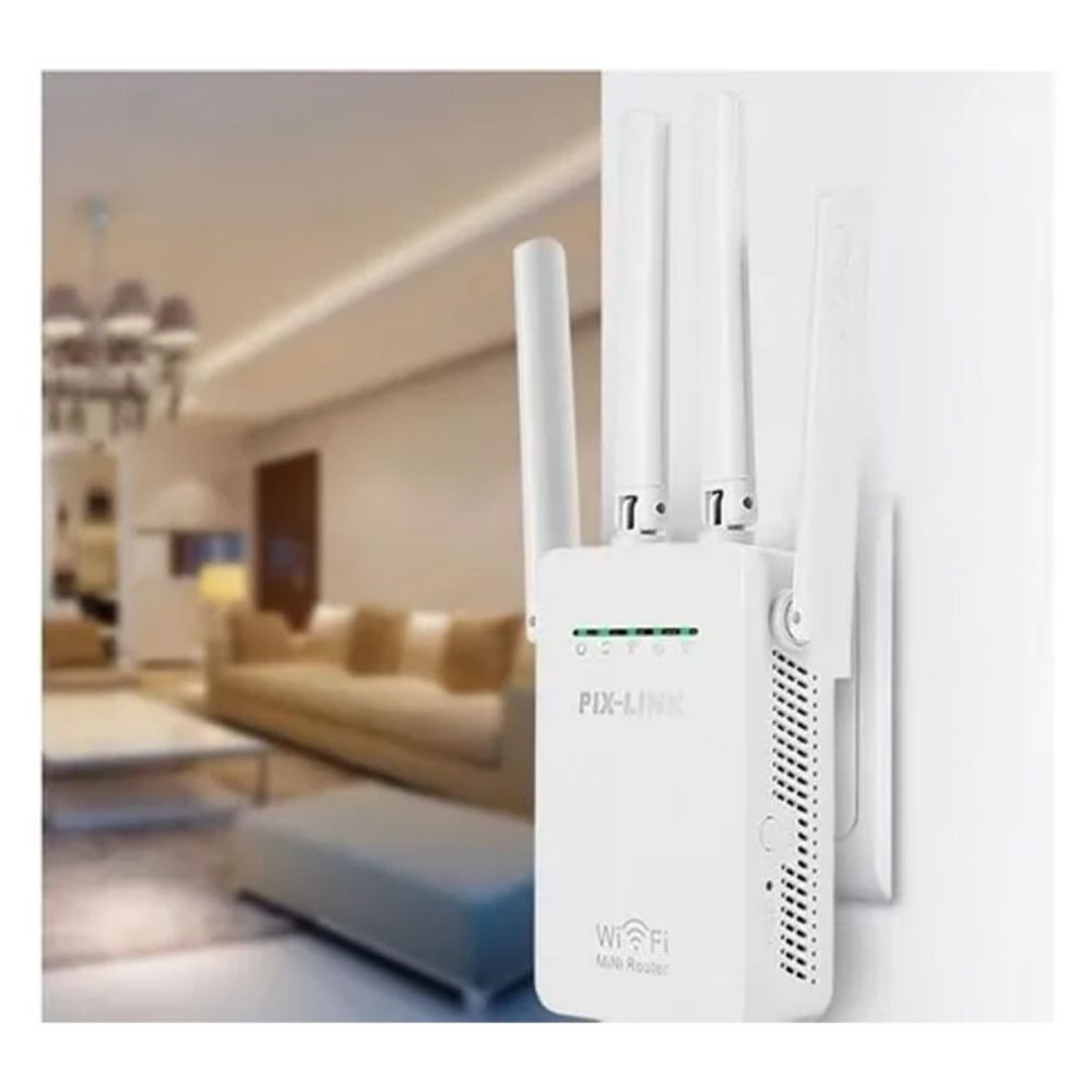 Router WIFI 300mbps Repetidor de Senal Extender Antenas