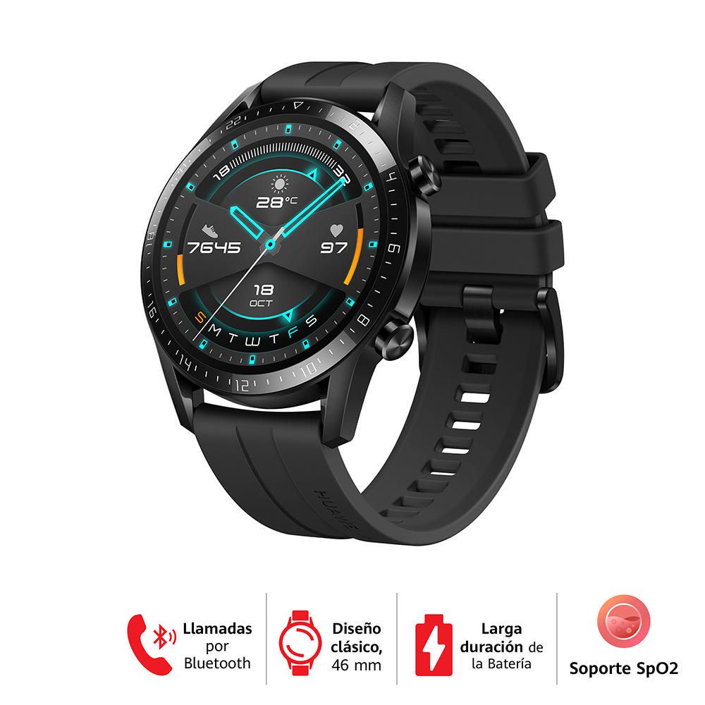 SmartWatch Huawei GT 2 Negro | Oechsle.pe - Oechsle