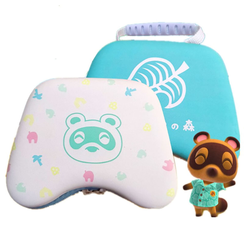 Estuche para Mandos Pro de Nintendo Switch Animal Crossing
